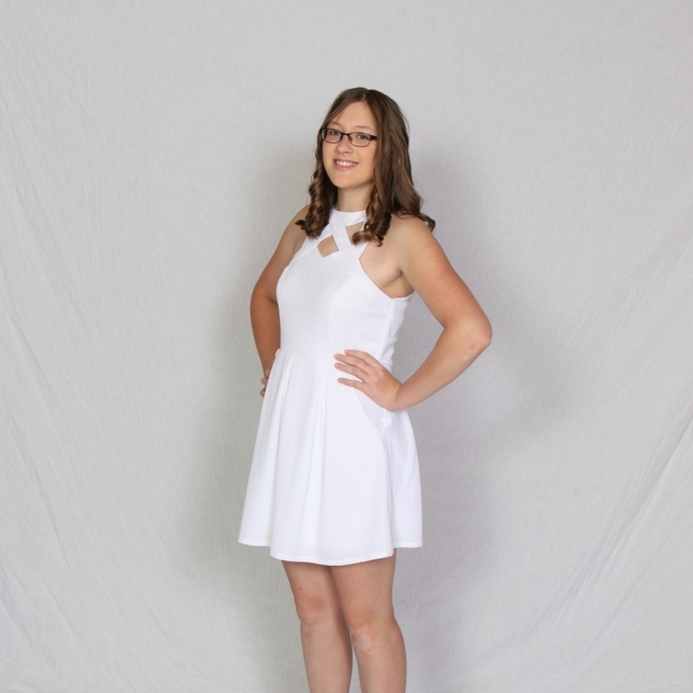 White Speechless Dress